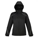 North End Ladies&aposAngle 3-in-1 Jacket with Bonded Fleece ...