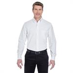 UltraClub Men&apos s Classic Wrinkle-Resistant Long-Sleeve Oxford