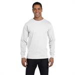 Hanes Men&apos s 5.2 oz. ComfortSoft® Cotton Long-Sleeve T-Shirt