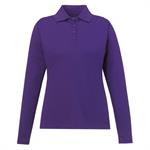 Core 365 Ladies&aposPinnacle Performance Long-Sleeve Pique Polo
