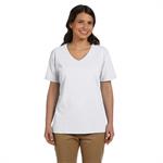 Hanes Ladies&apos5.2 oz. Tagless® V-Neck T-Shirt