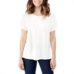 Alternative Ladies&aposRocker Garment-Dyed Distressed T-Shirt