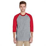 Gildan Adult Heavy Cotton™ 5.3 oz. 3/4-Raglan Sleeve T-Shirt