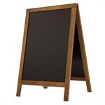 Economy Wood A-Frame Chalkboard Hardware