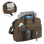 Solo® Zone Briefcase Backpack Hybrid