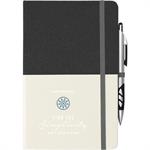 5&quotx 8&quotTwo Tone Bound Notebook