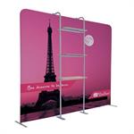 EuroFit Cascade Three-Shelf Merchandiser Kit