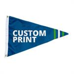 Nylon Pennant Flag (Double-Sided) - 16&quotx 24"