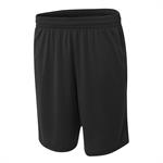A4 Youth Player 8&quotPocketed Polyester Short