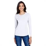 A4 Ladies&aposLong Sleeve Cooling Performance Crew Shirt