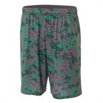 A4 Youth 8&quotInseam Printed Camo Performance Shorts