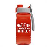 Big Grip 20 oz. Transparent Bottle - Snap Lid