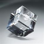 Optic Clear Crystal Cube - XX Large