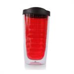 18 oz double wall tumbler with matching lid