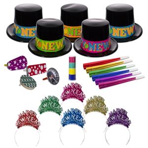 Merry Makers New Year&apos;s Eve Party Kit for 50