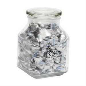 Hersheys® Kisses® in Lg Glass Jar