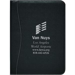 Executive Stitched PVC Standard Size Padfolio