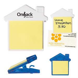 House Clip With Sticky Notes