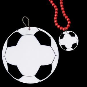 2 1/2&quot; Plastic Soccer Badge Medallion