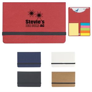 Sticky Notes and Flags in Business Card Case