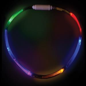 27&quot; Rainbow LED Light-Up Necklace