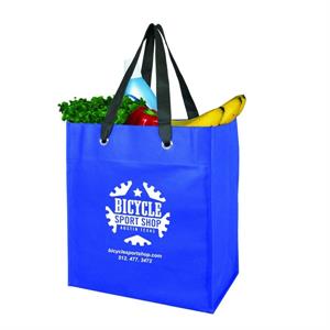 Non Woven Grocery Tote W/Grommets