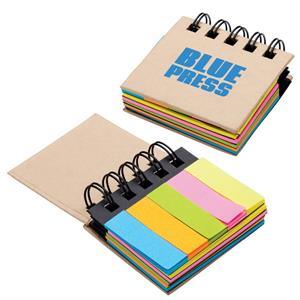 Regency Sticky Notes &amp; Flags Notebook