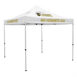 Deluxe 10&apos; Tent, Vented Canopy (Imprinted, 3 Locations)