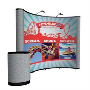 10&apos; Curved Show &apos;N Rise Floor Kit (Mural w/ Fabric Ends)