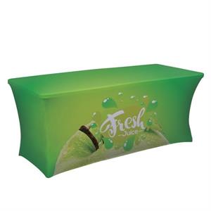 6&apos; UltraFit Curve Table Throw (Full-Color Full Bleed)