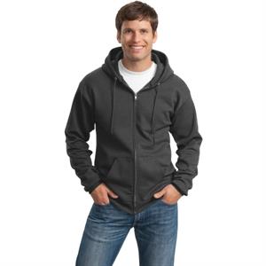 Port &amp; Company - Core Fleece Full-Zip Hooded Sweatshirt.