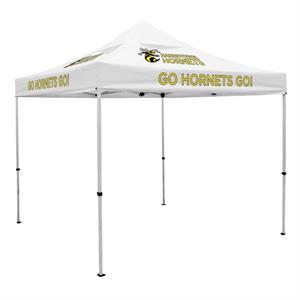 Deluxe 10&apos; Tent, Vented Canopy (Imprinted, 8 Locations)