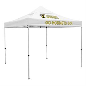 Deluxe 10&apos; Tent, Vented Canopy (Imprinted, 2 Locations)