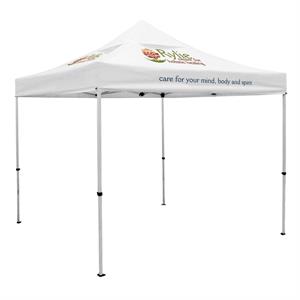 Premium 10&apos; Tent, Vented Canopy (Imprinted, 3 Locations)