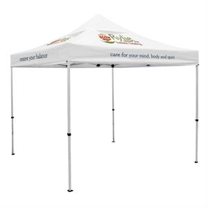 Premium 10&apos; Tent, Vented Canopy (Imprinted, 5 Locations)