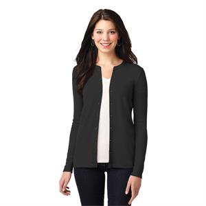 Port Authority Ladies Concept Stretch Button-Front Cardigan.