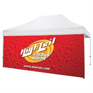 15&apos; Tent Full Wall (Dye Sublimated, Double-Sided)