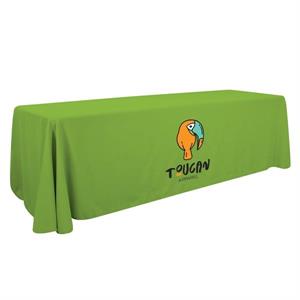 8&apos; Economy Table Throw (Full-color Front Only)