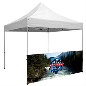 Deluxe 10&apos; Tent Half Wall Kit (Dye-Sublimated, 1-Sided)