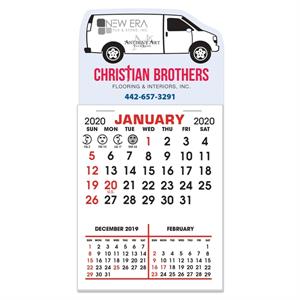 Stick It Magnet Calendar Pads - Van