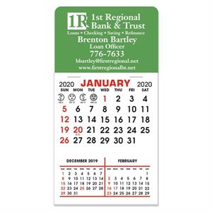 Stick It Decal Calendar Pads - Rectangle w/Rounded Corners