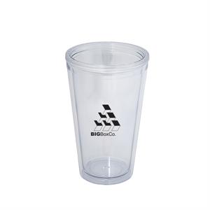 500 ML. (17 OZ.) DOUBLE WALLED TUMBLER WITH STRAW
