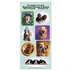 Animania Sticker Sheet w/ Dog Photos