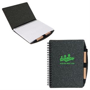 GENEVA CARDBOARD SPIRAL NOTEBOOK