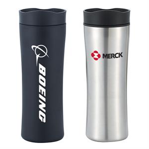 16 oz stainless and plastic liner and lid   Rocker  tumbler