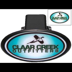 Laminated Oval Hitch Cover