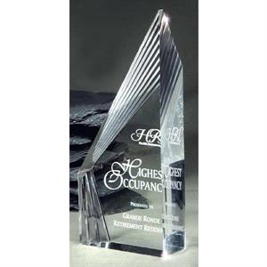 Brilliant Hand-Carved and Polished Millennium Tower Award