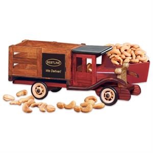 Classic 1925 Stake Truck with Extra Fancy Jumbo Cashews
