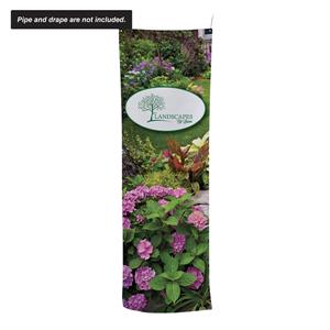 24&quot;W x 72&quot;H Pipe and Drape Banner Kit