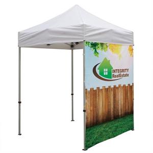 6&apos; Tent Full Wall (Dye Sublimated, Single-Sided)